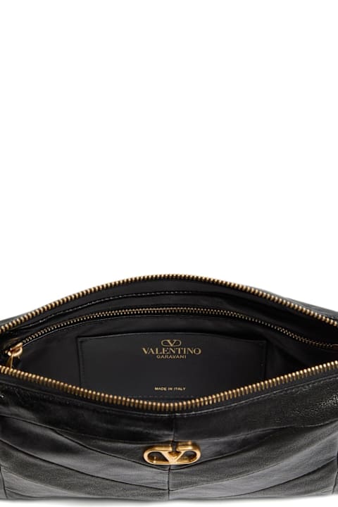 أدوات منزلية Valentino Garavani Panthea Small Leather Shoulder Bag