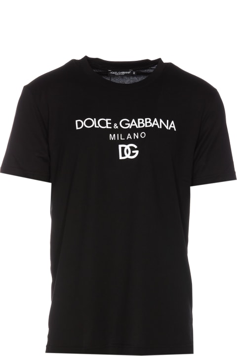 Dolce & Gabbana for Men Dolce & Gabbana Dg Embroidery Logo T-shirt