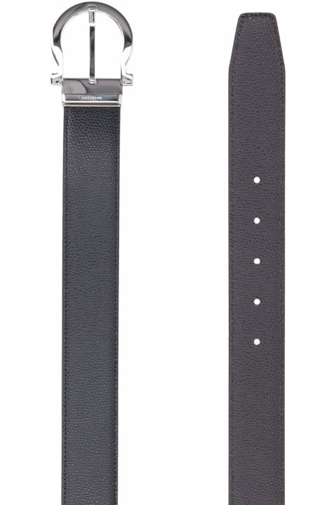 Ferragamo Belts for Men Ferragamo "gancini" Reversible Belt