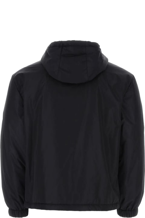 Valentino Garavani Coats & Jackets for Men Valentino Garavani Midnight Blue Nylon Jacket