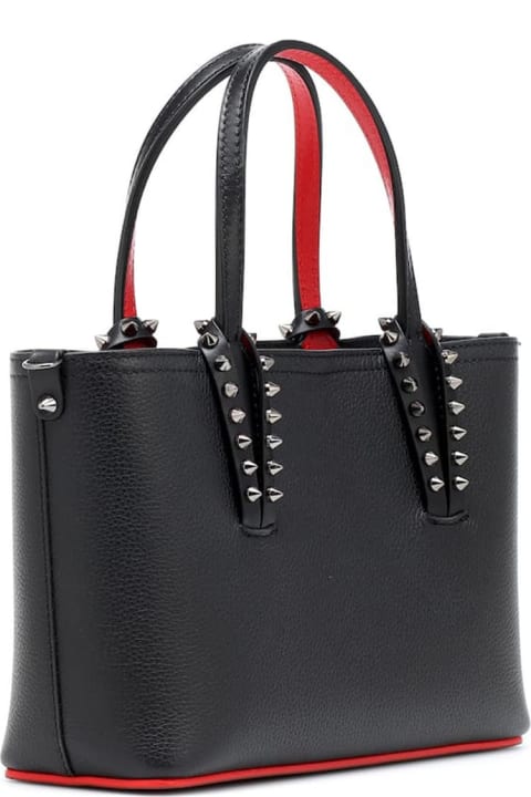 Fashion for Women Christian Louboutin Christian Louboutin Black Leather Cabata Mini Bag