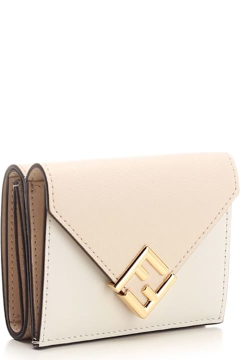 Fashion for Women Fendi Ff Diamonds Tri-fold Wallet