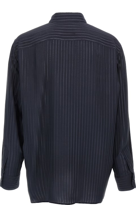 Shirts for Men Saint Laurent Striped Shirt