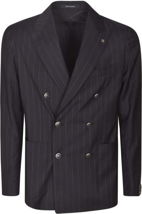ウィメンズ Tagliatoreのコート＆ジャケット Tagliatore Double-breast Striped Dinner Jacket