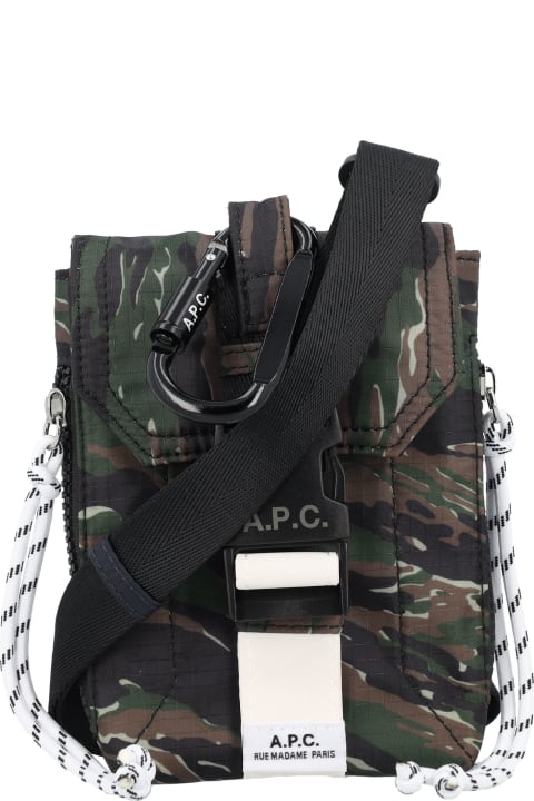 Shoulder Bags for Men A.P.C. Trek Crossbody Pouch