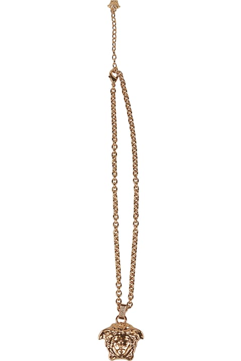 Jewelry for Men Versace Medusa Pendant Chain Necklace