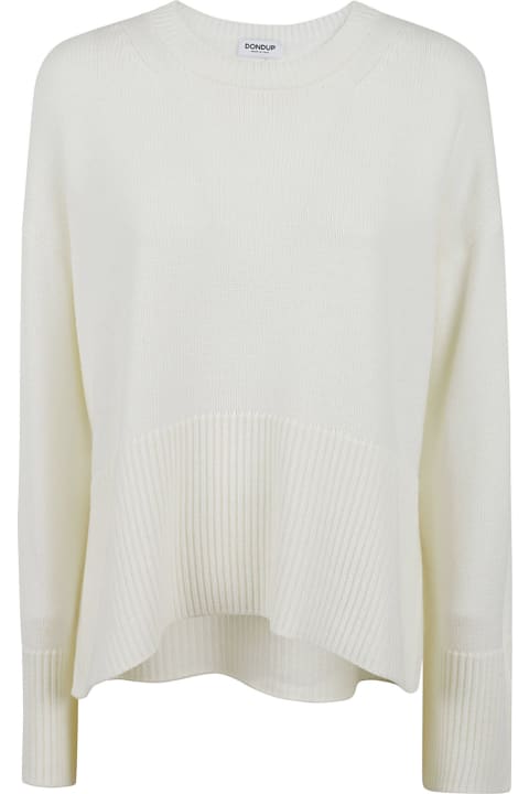 Fashion for Women Dondup Loose Fit Crewneck Knit Sweater