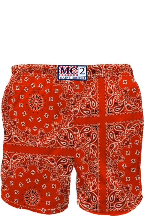 Homeware MC2 Saint Barth Red Man Swim Shorts