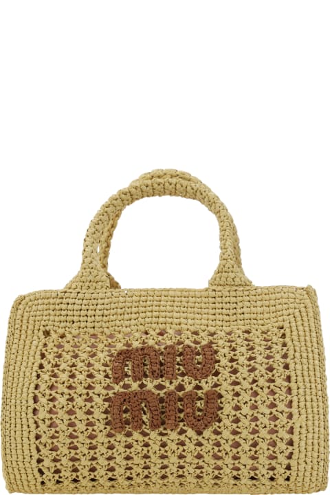 Miu Miu Totes for Women Miu Miu Crochet Mini Handbag