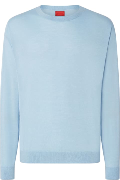 Ferrari for Kids Ferrari Crew Neck Sweater In Cashmere And Silk