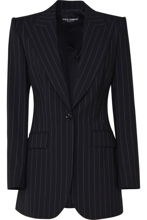 Homeware Dolce & Gabbana Pinstriped Tailored Blazer