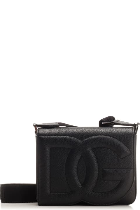 Shoulder Bags for Men Dolce & Gabbana Medium 'dg Logo' Crossbody Bag