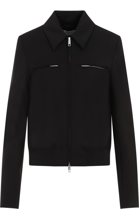 SportMax Coats & Jackets for Women SportMax Plava Bomber Jacket