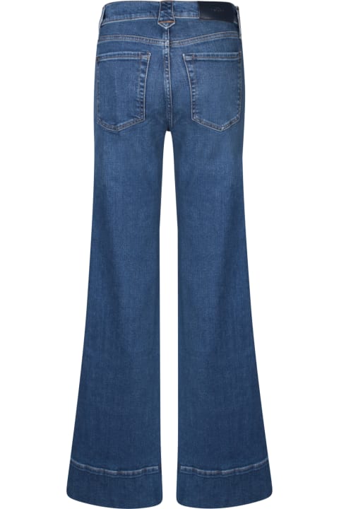 7 For All Mankind Clothing for Women 7 For All Mankind Western Modern Dojo Blue Jeans