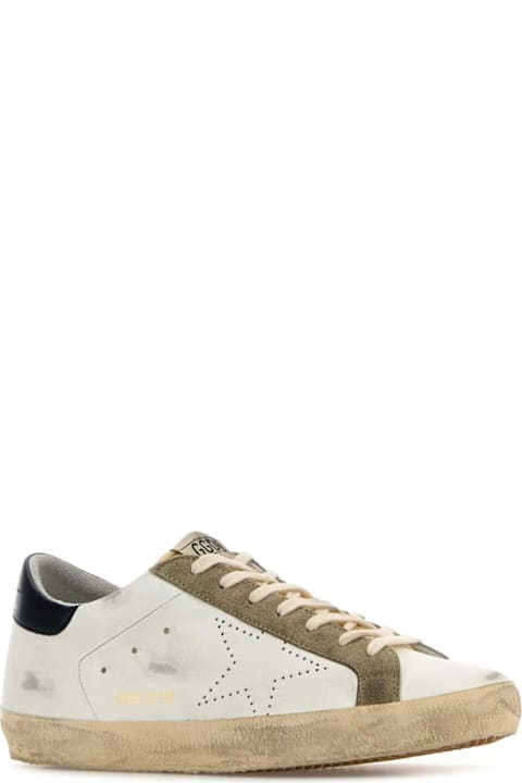 Golden Goose Sneakers Sale for Men Golden Goose Multicolor Leather Superstar Sneakers