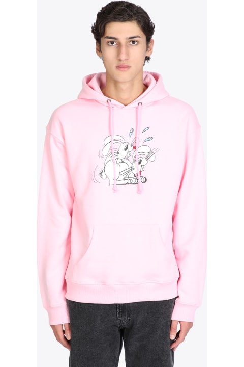 How I Wet Your Mother Pink cotton hoodie with bunny print - How i met your mother