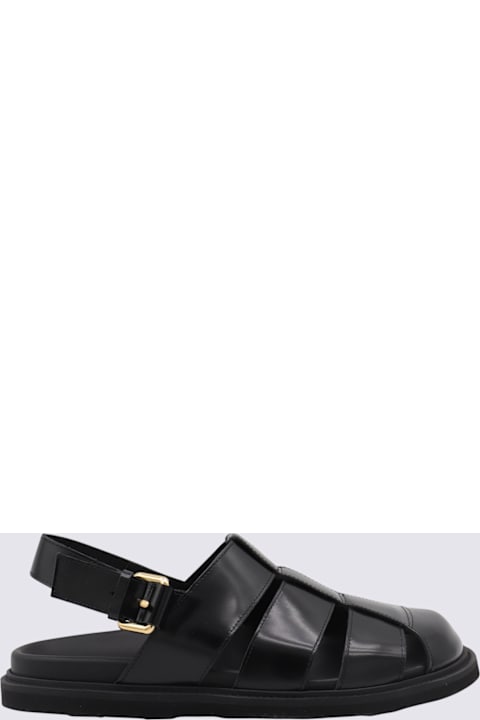 Moschino Shoes for Men Moschino Black Sandals