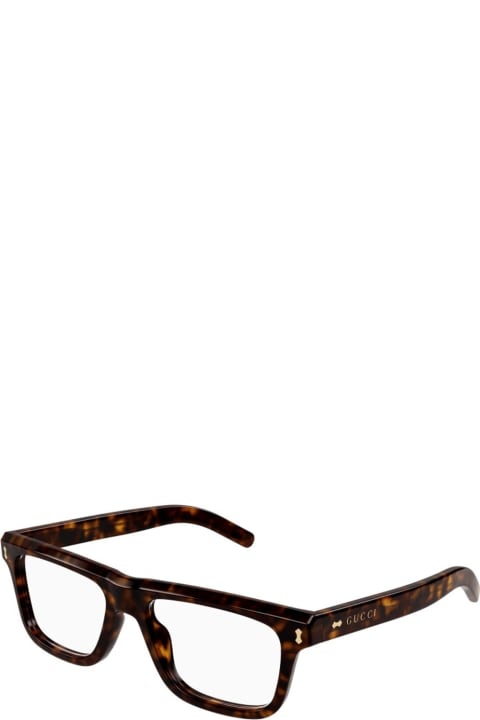 Gucci Eyewear Eyewear for Men Gucci Eyewear Gucci Gg1525o Linea Rivets 002 Glasses
