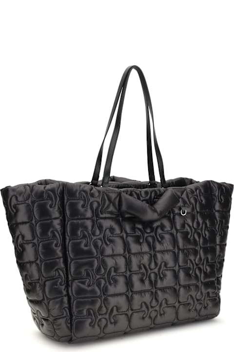 Ganni for Kids Ganni Re-tech Quilted Tote