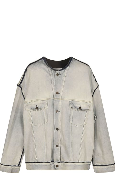 Coats & Jackets for Men Maison Margiela Buttoned Cargo Jacket