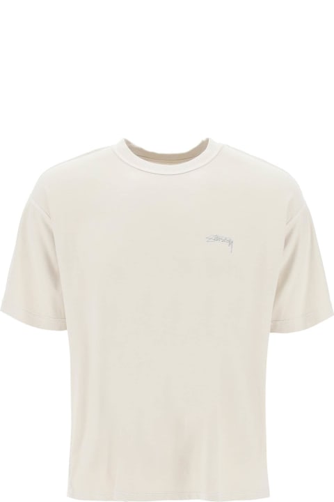 Stussy Topwear for Women Stussy Inside-out Crew-neck T-shirt