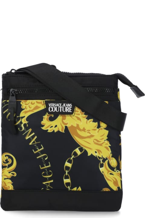 Versace Jeans Couture Shoulder Bags for Men Versace Jeans Couture Chain Couture Crossbody Bag