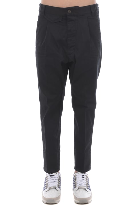 Fashion for Men Dsquared2 Dsquared2 Trousers In Stretch Cotton.