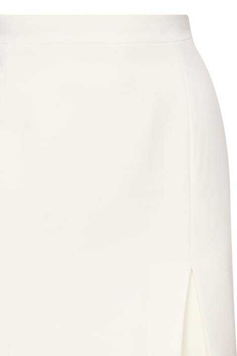 Alessandra Rich for Kids Alessandra Rich Wool Crepe Skirt