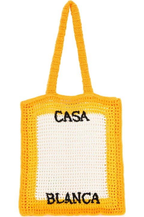 Casablanca for Women Casablanca Multicolor Crochet Shopping Bag