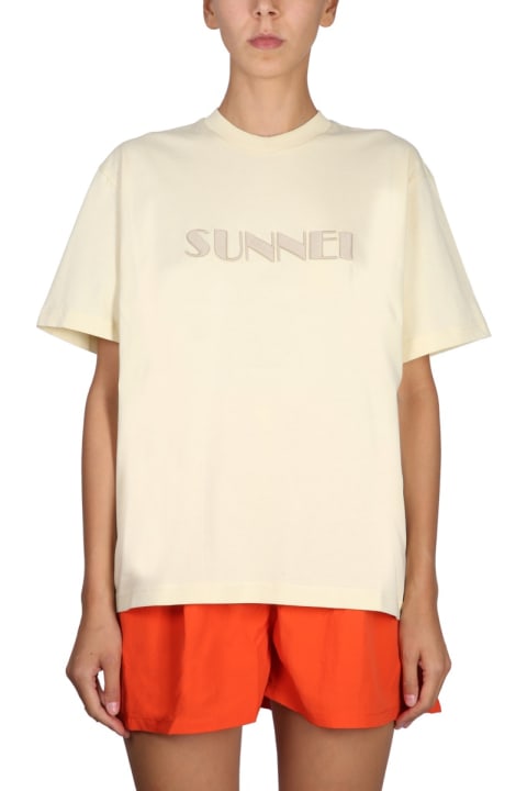 Sunnei Topwear for Women Sunnei Crewneck T-shirt