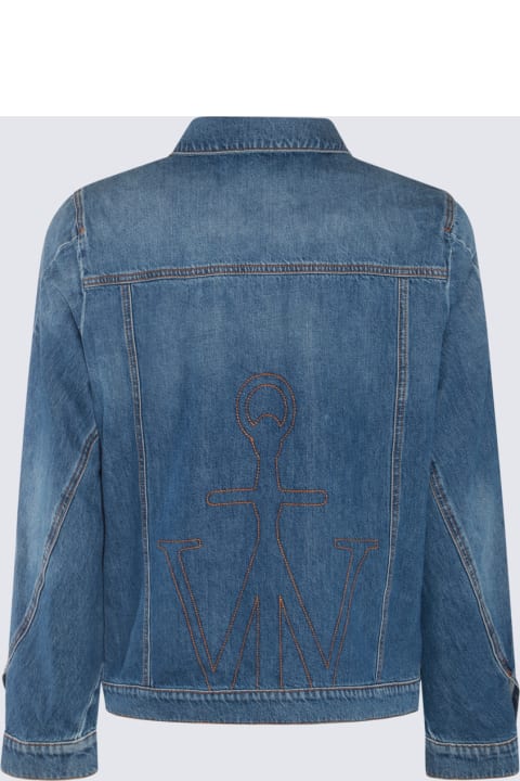 J.W. Anderson Coats & Jackets for Men J.W. Anderson Blue Cotton Denim Jacket