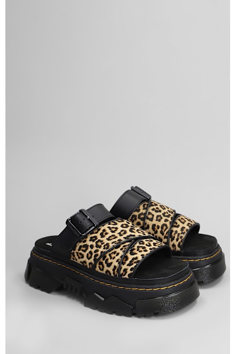 Dr. Martens Shoes for Women Dr. Martens Mattison Slide Slipper-mule In Black Leather