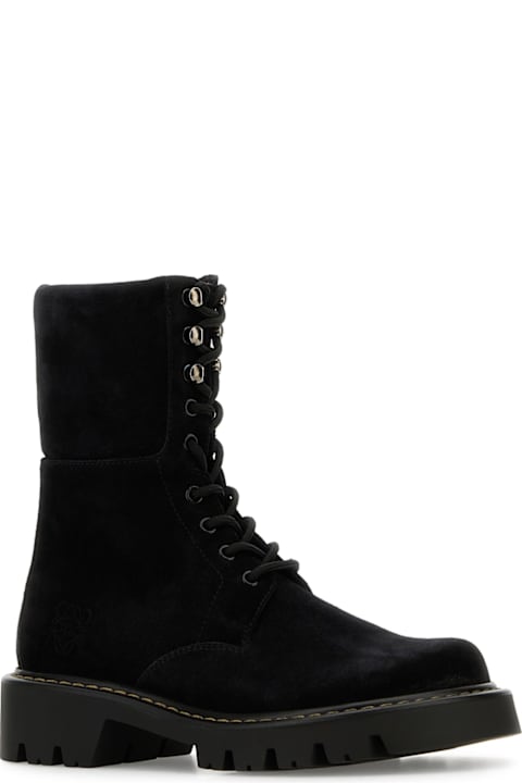 Boots for Women Loewe Sierra Combat Lace Up Boot