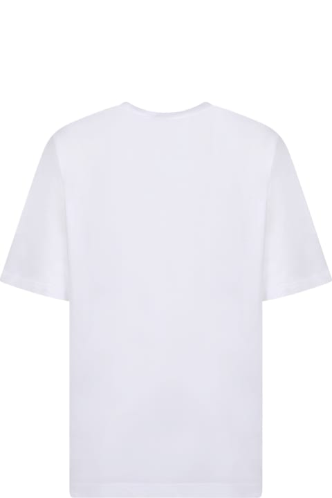 Fashion for Women Dsquared2 White Rainbow T-shirt