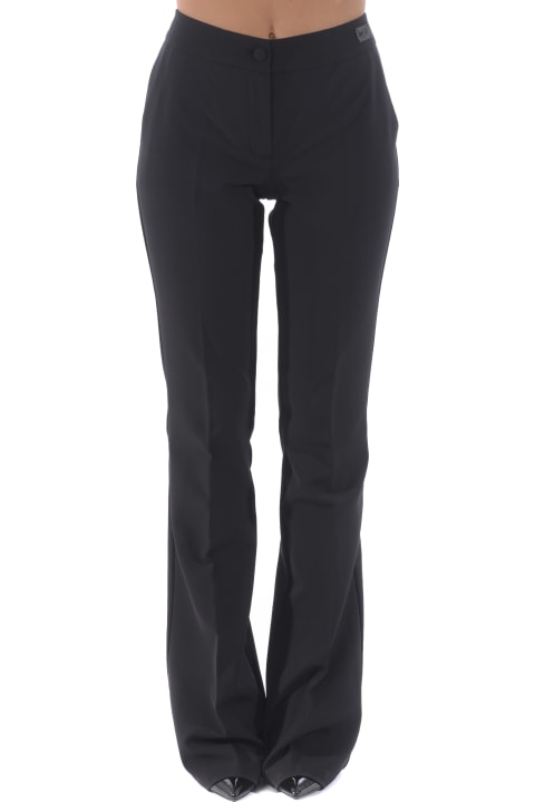 Be Blumarine Trousers In Stretch Cady