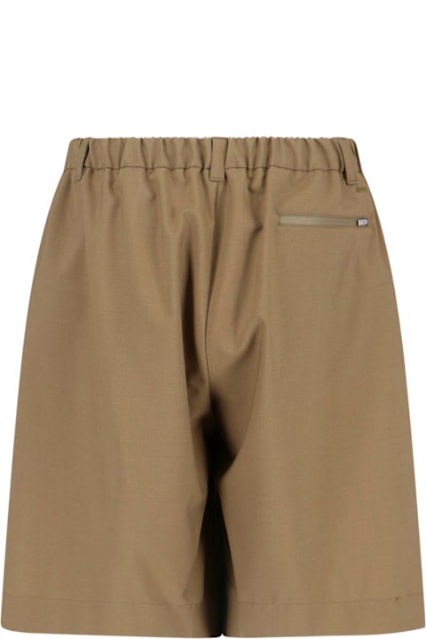 Homeware Herno Laminar Wool Blend Shorts