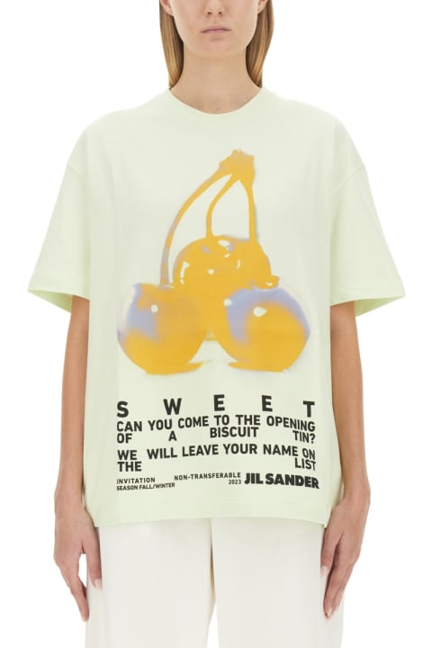 Jil Sander for Women Jil Sander T-shirt With Print