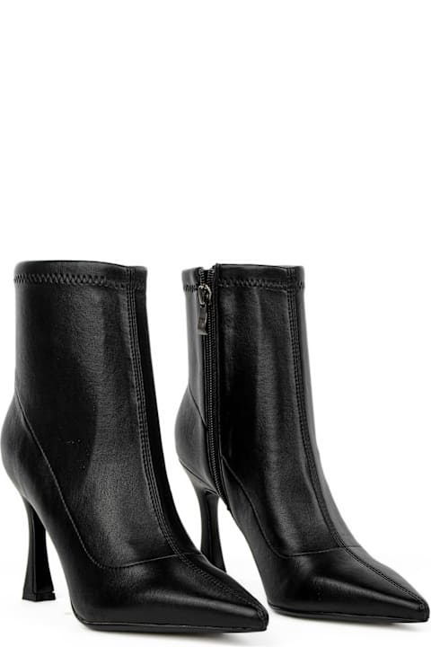 Bruno Premi Shoes for Women Bruno Premi Black Stretch Leather Ankle Boot