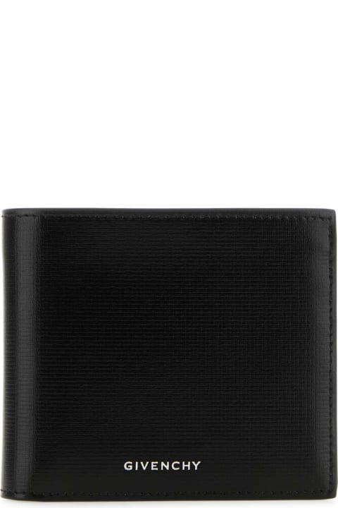 Accessories for Men Givenchy Black Leather Wallet