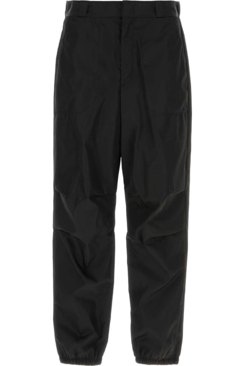 Clothing Sale for Men Prada Black Re-nylon Pant