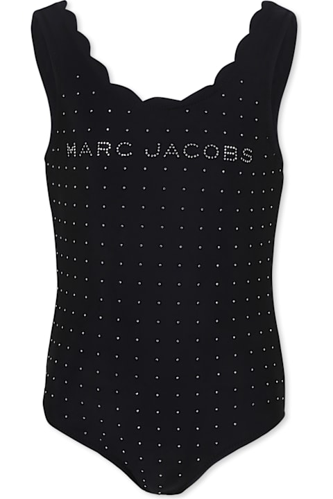 Homeware Marc Jacobs Black Swimsuit For Girl With Logo