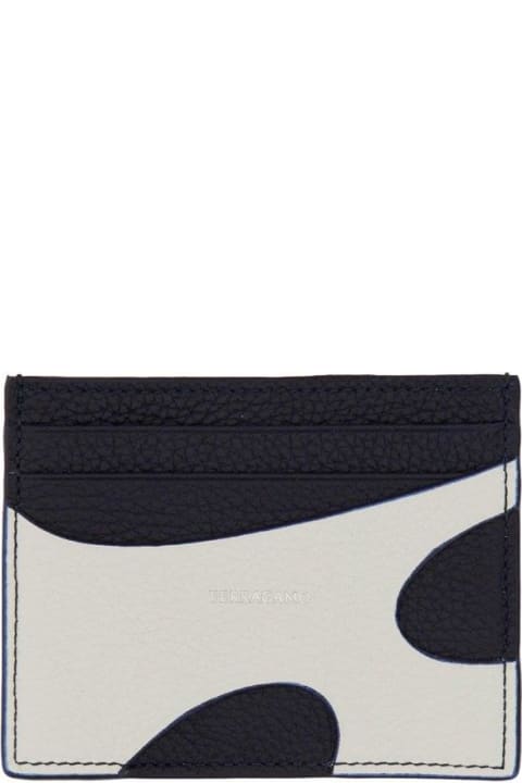 Ferragamo Wallets for Men Ferragamo Cut-out Detailed Card Holder