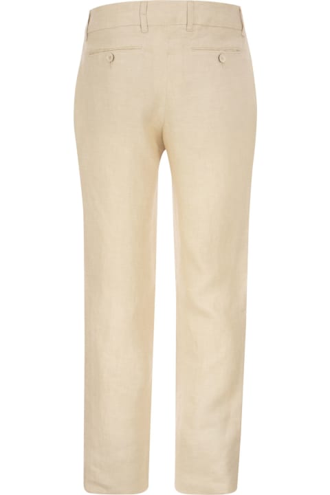 Etro Pants for Men Etro Linen Bootcut Trousers