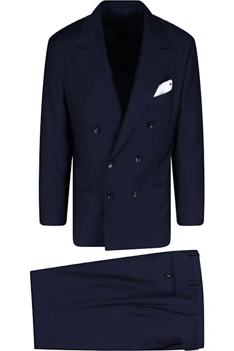 Kiton for Men Kiton Double-breasted Suit