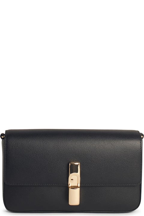 Furla for Men Furla 'iride' Small Black Leather Crossbody Bag