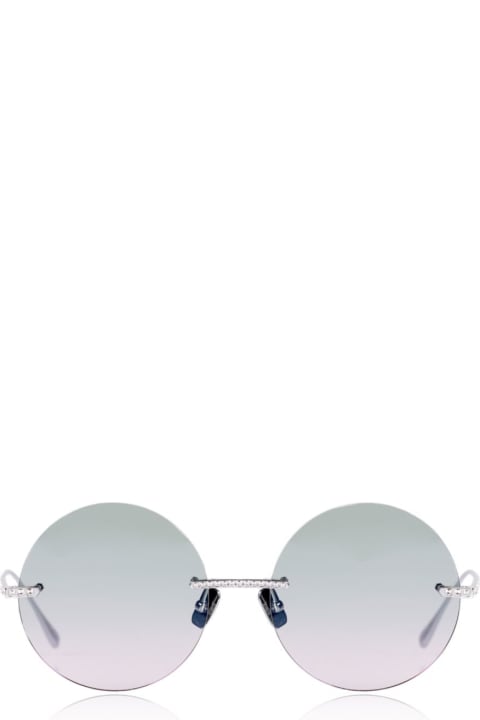 Anna-Karin Karlsson Eyewear for Men Anna-Karin Karlsson Crystal Nest - Roundwhite Gold Blush