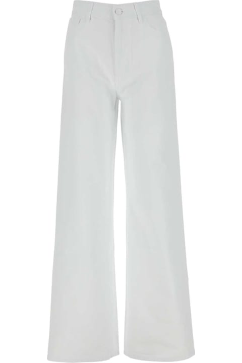 Raf Simons Pants & Shorts for Women Raf Simons White Denim Jeans