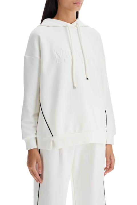 Max Mara Fleeces & Tracksuits for Women Max Mara Hooded Sweatshirt With Piping