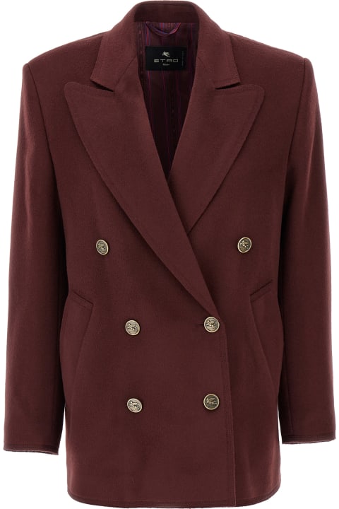 Homeware Etro Double-breasted Blazer
