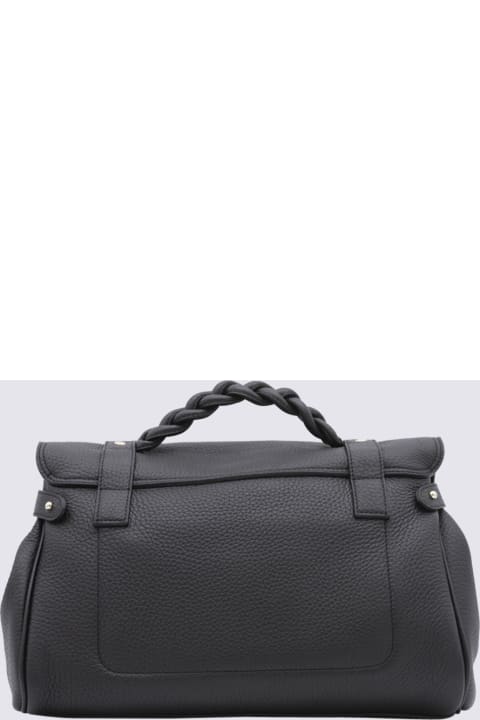 Fashion for Women Mulberry Black Leather Alexa Handle Bag